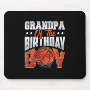 Grandpa Sketll Birthday Boy Family Ller B-day Part Mouse Mat