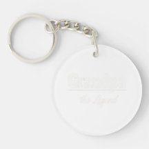 Grandpa the Legend Keychain – Custom Everyday Gift