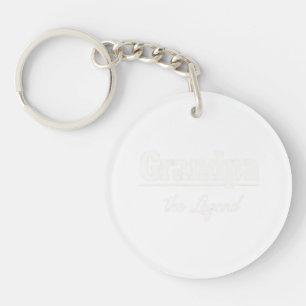 Grandpa the Legend Keychain – Custom Everyday Gift