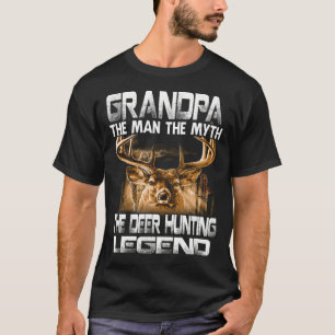 GRANDPA The Man The Myth The Deer Hunting Legend T-Shirt