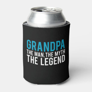 Grandpa, the Man, the Myth, the Legend Can Cooler