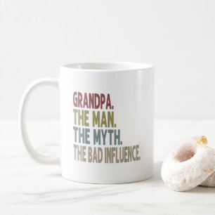 Grandpa the man the myth the legend coffee mug