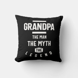 Grandpa The Man The Myth The Legend Cushion