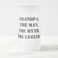 Grandpa The Man The Myth The Legend Custom Text