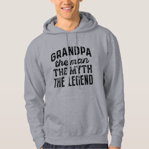 Grandpa The Man The Myth The Legend Hoodie