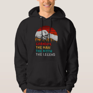 grandpa the man the myth the legend hoodie
