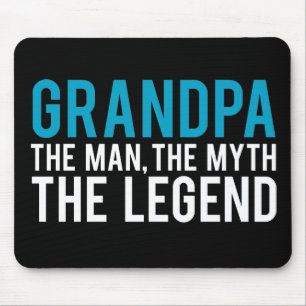 Grandpa, the Man, the Myth, the Legend Mouse Mat