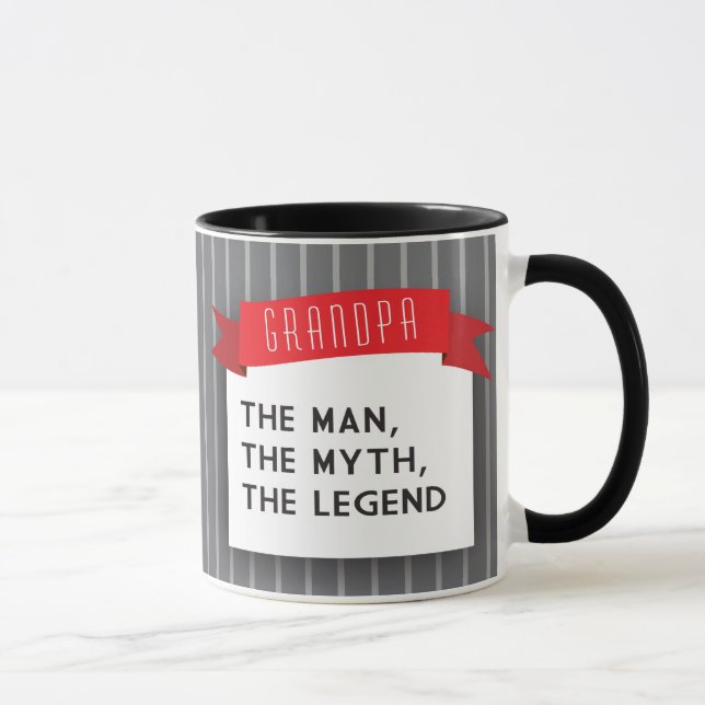 Grandpa – The Man, The Myth, The Legend Mug (Right)