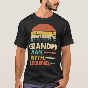 Grandpa The Man The Myth The Legend Pop Pop T-Shirt