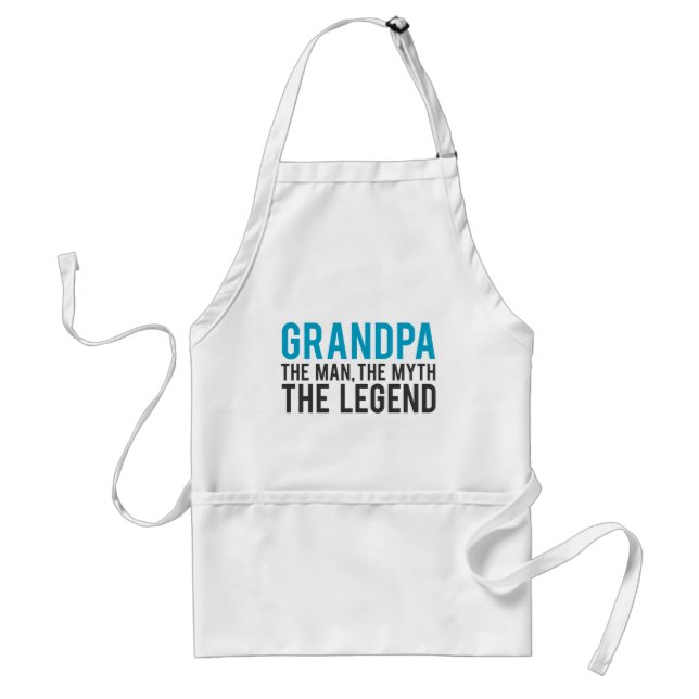 Grandpa, the Man, the Myth, the Legend Standard Apron (Front)