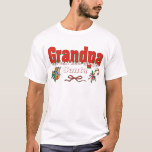 Grandpa, The Next Best Thing To Santa T-Shirt