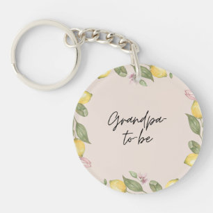 Grandpa-to-be Key Ring