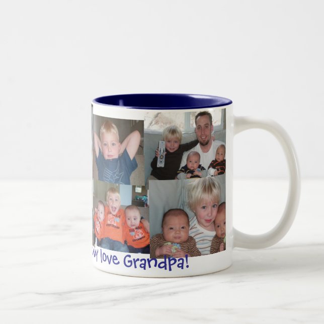 Grandpa Two-Tone Coffee Mug (Right)