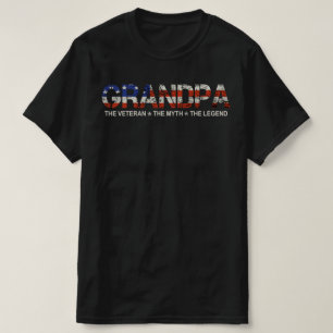 grandpa veteran myth legend T-Shirt