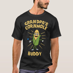 Grandpa&x27;s Cornhole Buddy - Kawaii Cornhole Gif T-Shirt
