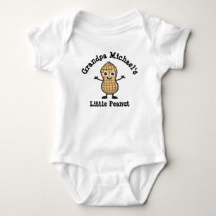Grandpa (Your Name -'s ) Little Peanut Baby Bodysuit