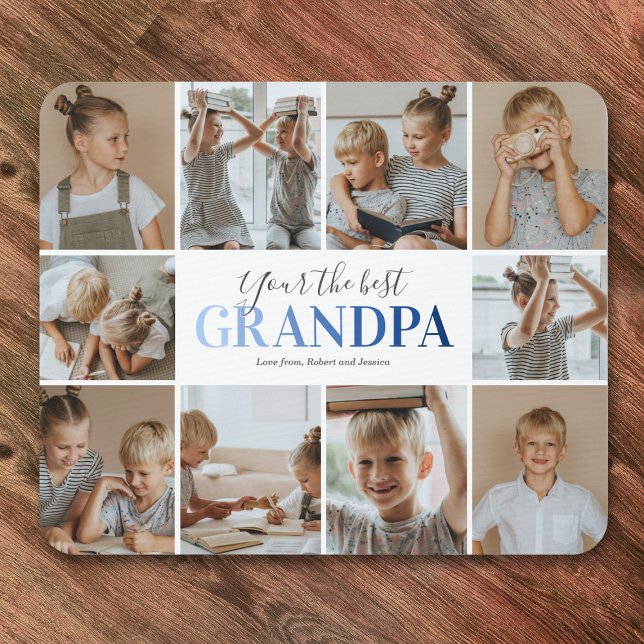 Grandpa Your The Best Photo Mouse Mat (Creator Uploaded)