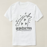 Grandpacorn Funny Unicorn Grandpa Fathers Day Gift T-Shirt<br><div class="desc">Get this funny saying outfit for your special proud grandpa from granddaughter, grandson, grandchildren, who love Unicorn on father's day or christmas, grandparents day, or any other Occasion. show how much grandad is loved and appreciated. A retro and vintage design to show your granddad that he's the coolest and world's...</div>