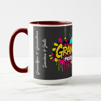 Grandparent Graffit - personalized Grandparent Day Mug