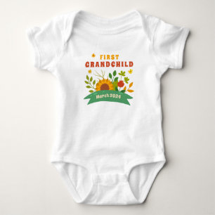 Grandparent Pregnancy Announcement Baby Bodysuit