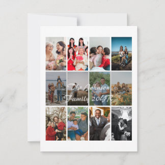 Grandparents 12 Photo Memory Collage Template