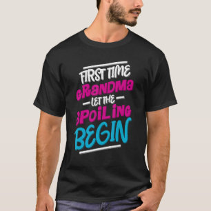 Grandparents Baby Grandma Mum First Time Grandmot T-Shirt