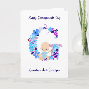 Grandparents Day Card from Baby Boy