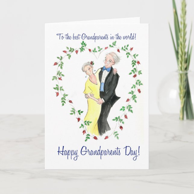 Grandparents Day Greeting Card (Front)