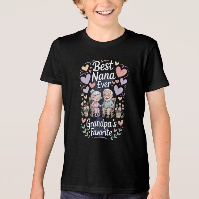Grandparents Day Tri-Blend Shirt (Front)