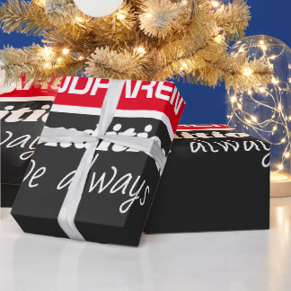 Grandparents Gifts Wrapping Paper