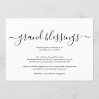 Grandparents, Grandmother, Grandbaby Baby Shower