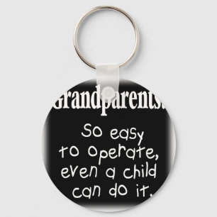 Grandparents Key Ring