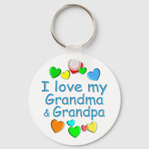 Grandparents Key Ring