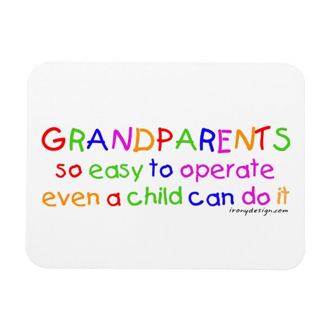 Grandparents Love Magnet (Horizontal)