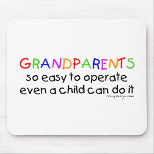 Grandparents Love Mouse Mat