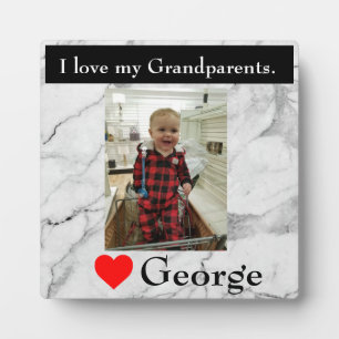 Grandparents love plaque