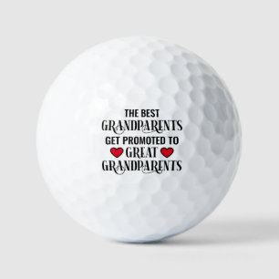 Grandparents Promotion to Great Grandparents Golf Balls