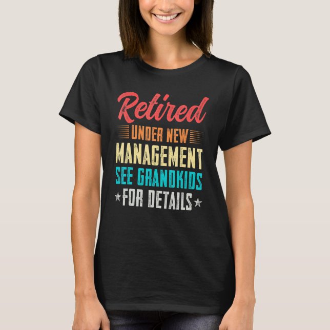 Grandparents Retirement Matching  Grandkids 1 T-Shirt (Front)