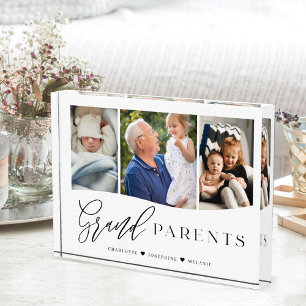  Grandparents Script Grandchildren Photo Keepsake