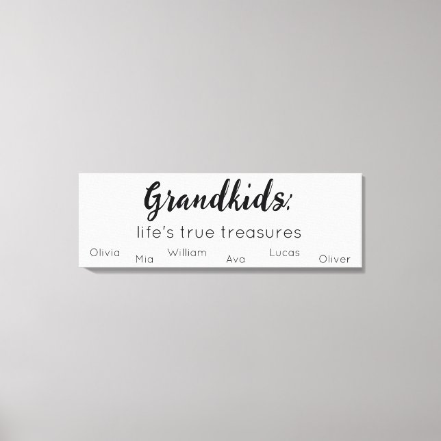 Grandparents Sign with Grandkids Names (Front)