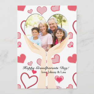 Grandparents Special Love Photo Card