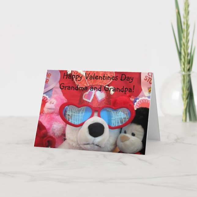 Grandparents valentine card (Front)