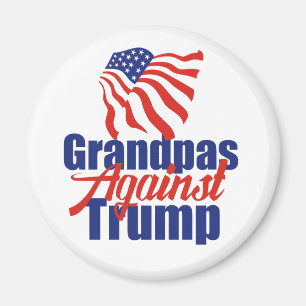 Grandpas Against Trump 2024 Election Political Magnet