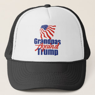 Grandpas Against Trump Trucker Hat