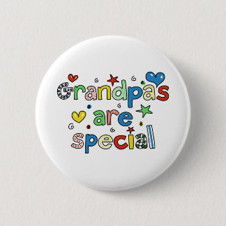Grandpas are Special 6 Cm Round Badge