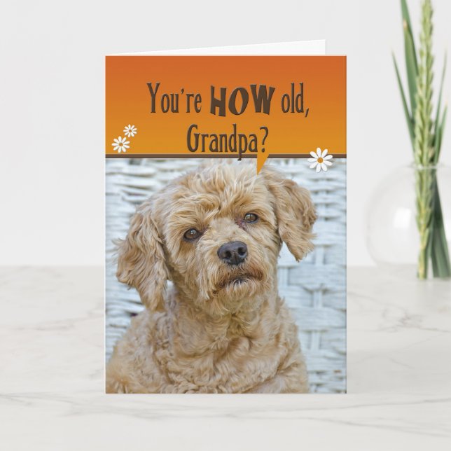 Grandpa's Birthday Card (Front)