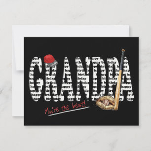Grandpa's Birthday Party Invite