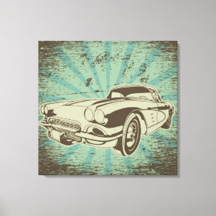 Grandpa's Car Canvas