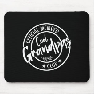 Grandpas Club Official Member Vintage For Women Me Mouse Mat