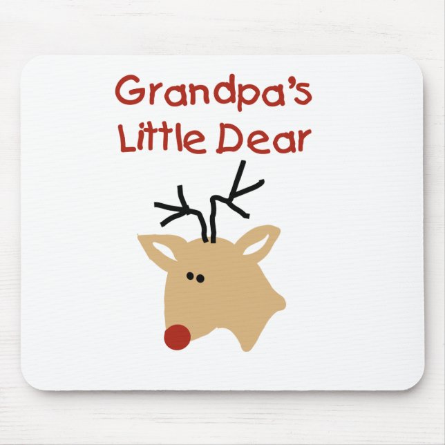 Grandpa's  Dear T-shirts and Gifts Mouse Mat (Front)
